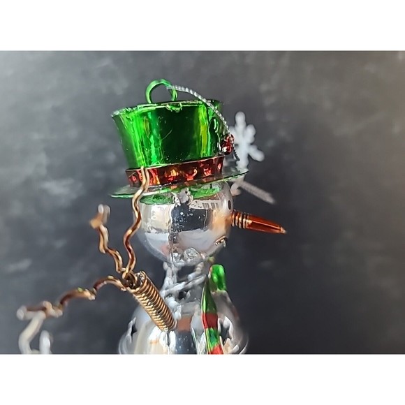 Jingle Bell Snowman Christmas Ornament - Picture 8 of 10